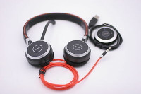Jabra Evolve 40 HSC017, ENC010 Stereo Wired Headset BNIB