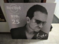 Bono, "Hard Rock Cafe" Promo Sign