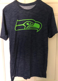 Seattle Seahawks Shirt Mens Short Sleeve Nike Dri Fit