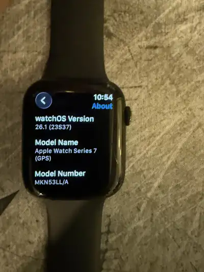 Apple Watch Series 7 GPS 45mm Midnight Aluminum, View more
