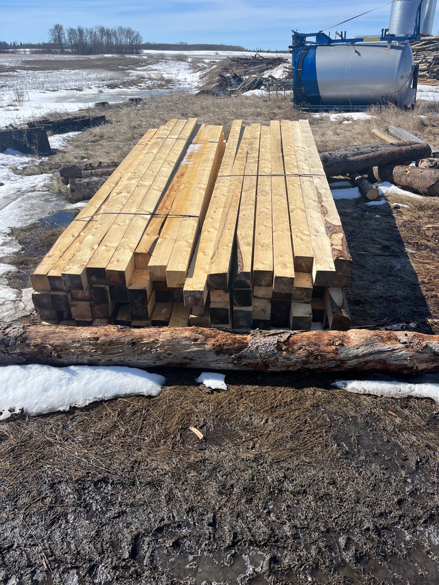 16 foot spruce 6x6 posts  in Heavy Equipment in Winnipeg - Image 4