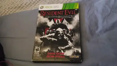 XBOX 360 special edition Resident Evil Operation Raccoon City, View more