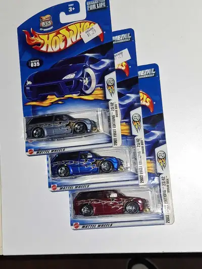 Boom Box 2003 Hot Wheels First Editions lot of 3 variations, View more