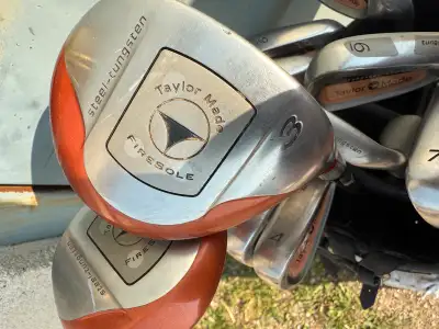 Taylor made golf clubs firesole tungsten right handed with bag , View more