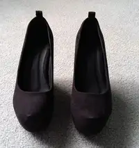 Chaussure noir taille 8 - talon haut femme