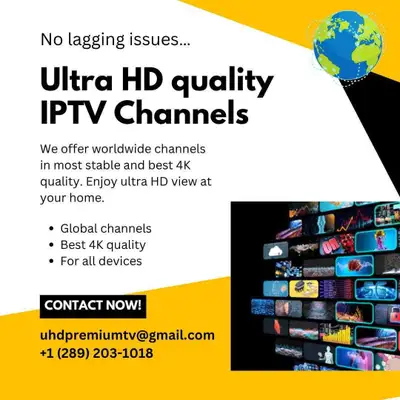 Ultra HD lPT\/ Channels, View more