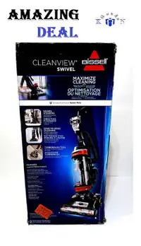 Bissell 2316C CleanView Upright Multi-Cyclonic Swivel Vacuum