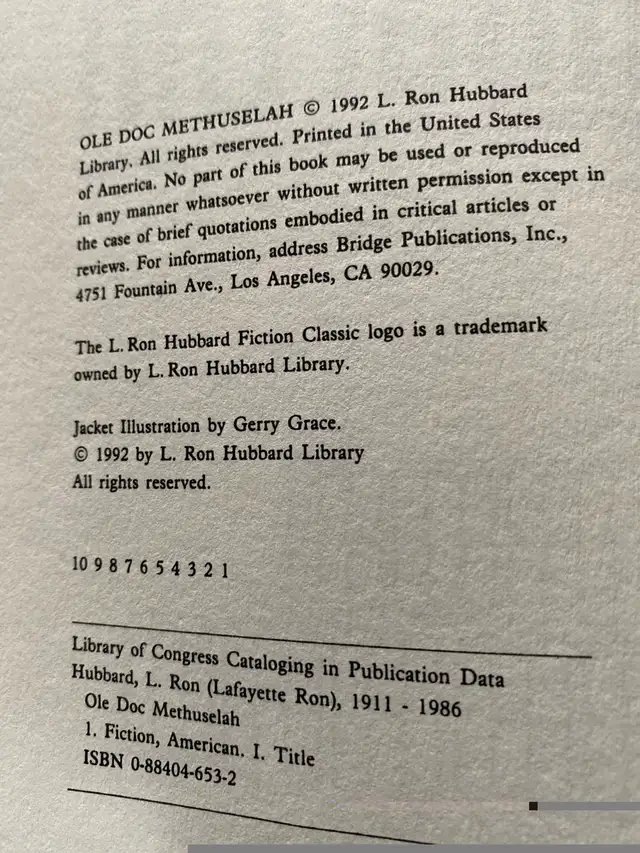Ole Doc Methuselah by L. Ron Hubbard588731208633559045
