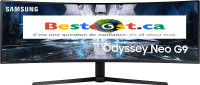 Moniteur QLED 49' LS49AG952NNXZA Incurvé 5120x1440 240Hz SAMSUNG