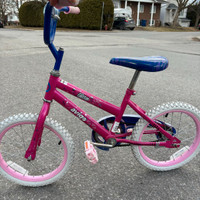 Avigo Glitter Bike, Hot Pink - 16 inch (Size 6-7)