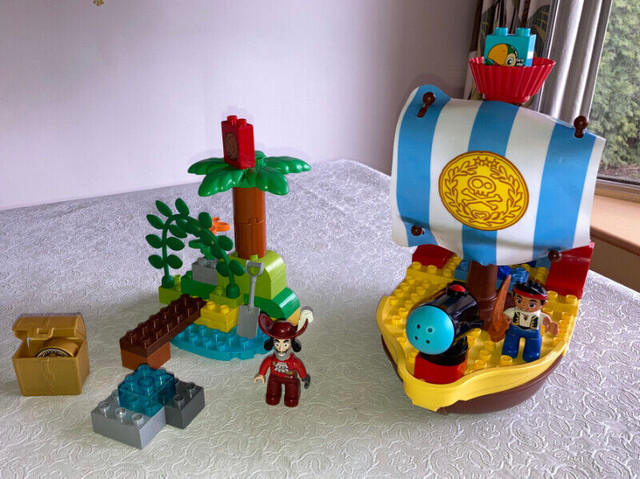 3 ensembles de Lego duplo -  Jake et les Pirates dans Jouets et jeux  à Longueuil/Rive Sud - Image 2