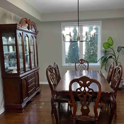 Big kitchen table set, View more