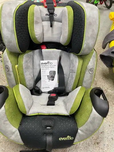 Evenflow Symphony all in one car seat. Still in excellent condition. Good until 2028.