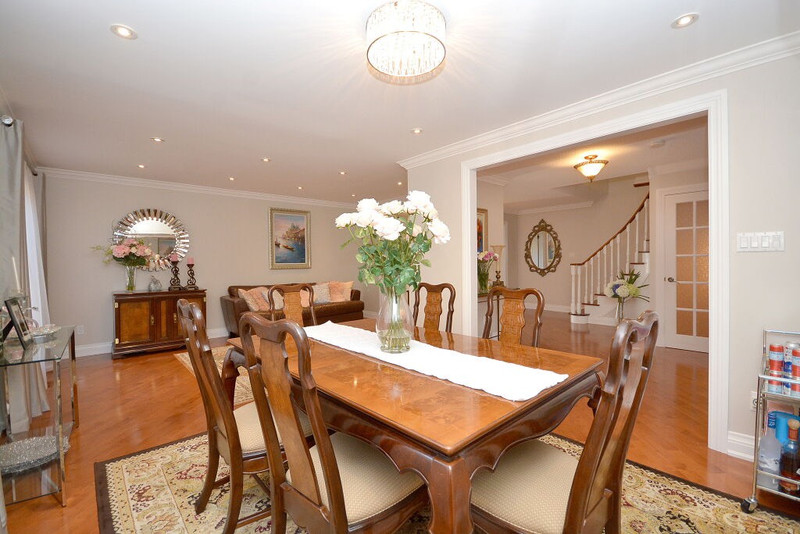 Real Wood 6PC Dining Set + Wood Buffet Bar Dining Tables