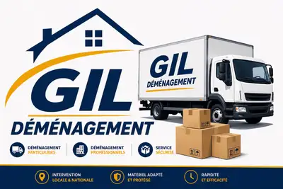 GIL DÉMÉNAGEMENT – Service Rapide et Abordable, View more