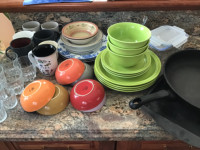 Kitchen Dishware 50+ items, only $25