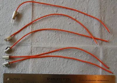 Five New #47 lamp sockets, View more