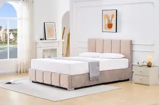 Queen bed frame with free delivery in Beds & Mattresses in Downtown-West End - Image 3