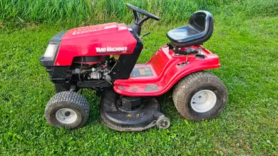 TRACTEUR A GAZON YARD MACHINES, View more