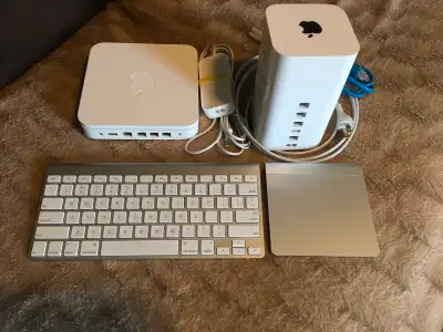 Apple Keyboard - Trackpad - 2 AirPort., View more