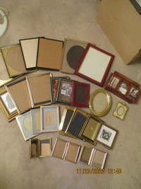 Large Assortment of 25 Different Like New Picture Frames