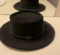 Real Leather Australian Cowboy Hat