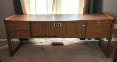 Teak Looking Credenza, View more