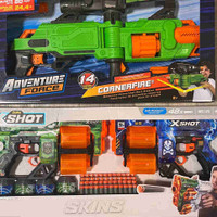 New Never Opened Adventure Force and X Shot 