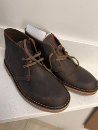 NEW! Clarks boot size 9 beeswax brown 