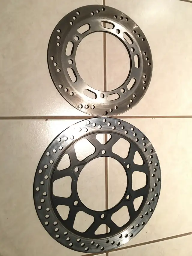 1992-1995 Suzuki DR650 Brake Discs Rotors in Motorcycle Parts & Accessories in City of Toronto - Image 3