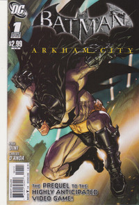 DC Comics - Batman: Arkham City - issue #1 (July 2011).
