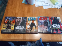 Star Wars novels Hardcover and softcover