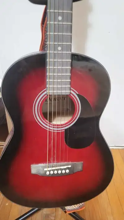 Red Denver Acoustic Guitar, View more