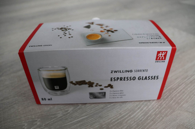 Zwilling Espresso Glasses (80 ml) in Kitchen & Dining Wares in City of Toronto