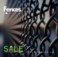Black vinyl coated chain link fence material sale