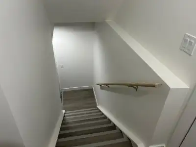 2 bedroom brand new legal suite basement in southwest of Edmonton has separate entrance with sidewal...