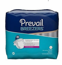 Prevail, Breezers Tabbed Briefs Extra Large 59in. to 64in.  60/C