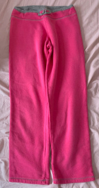 Girls sweatpants in either pink or blue, sizes XL.