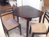 Two chair small kitchen table set
