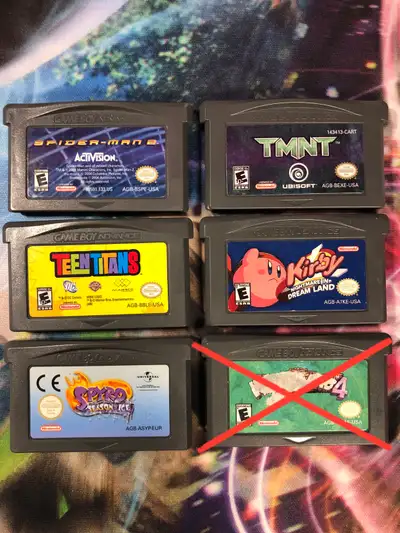 Gameboy Advance Games, View more