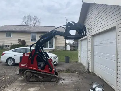 Toro dingo /barn cleaning/post holes/mulching/ soil conditioner, View more
