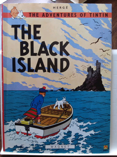 TINTIN THE BLACK ISLAND, View more