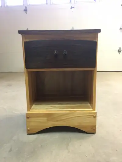 Solid Wood Nightstand/ End Table, View more
