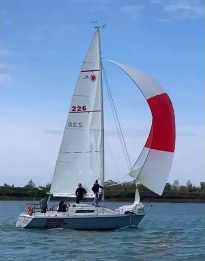 Silver Bullet is for sale! 1986 Laser 28. This boat is very clean and in excellent condition. 3rd ow...