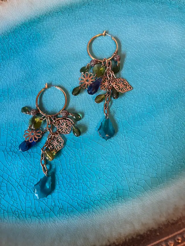 Chandelier Hoop Earrings63660926966401120