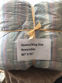Reversible Queen/King Comforter