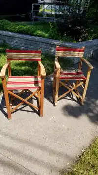 Chaises de jardin  Très belles chaises antiques comme neuves