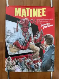 Matinee Original 2018 Scream Factory Poster Sold Out