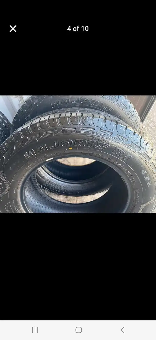 Set of 4 MAJORISall season tires (235 65 17)Like new in Tires & Rims in Oakville / Halton Region - Image 4