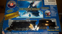Lionel Polar Express Train with Christmas Village